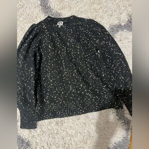 Anne Klein Black Speckled Women's Sweater size small